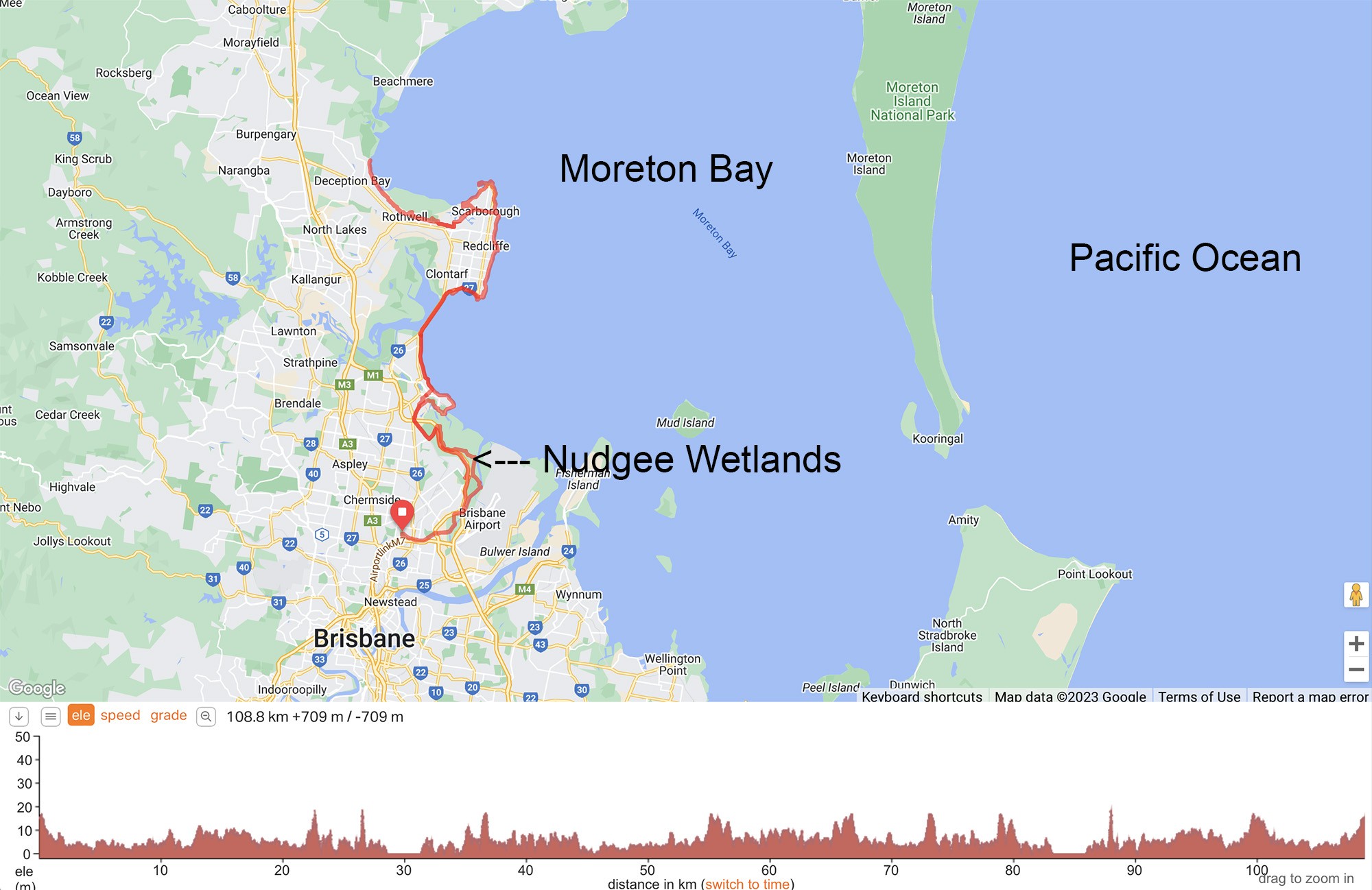 Moreton Bay Cycleway Ride