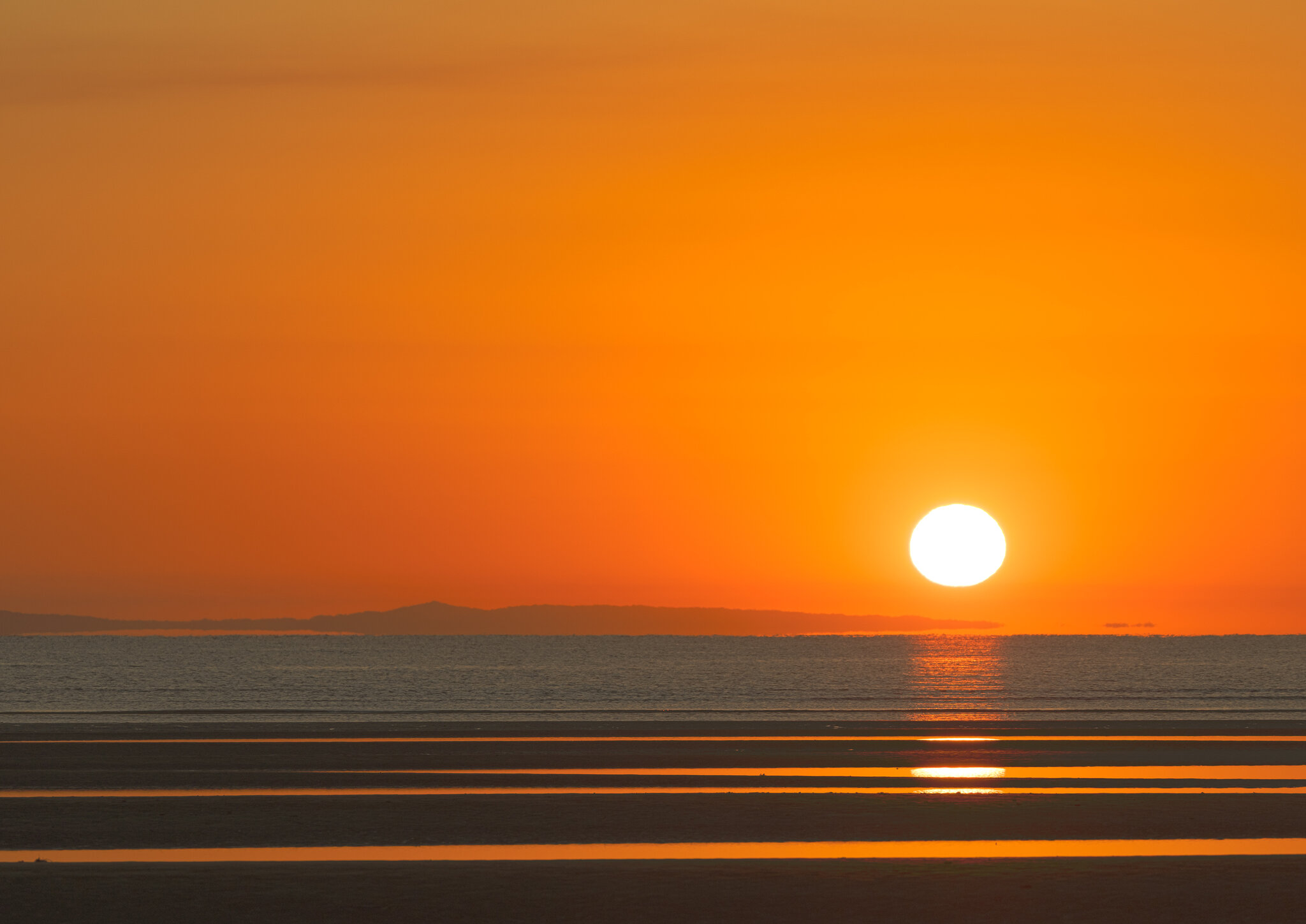 Sunrise over Moreton Bay