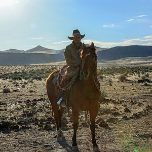 A Buckaroo stops by to bum a beer