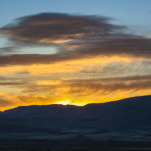 Sunrise over the Black Rock Range 4.22.21