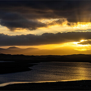 Sundown on the Isle of Harris