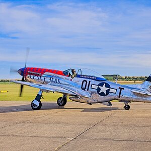 P-51D Battle of Britain Air Show, Duxford Airfield, Cambridge UK