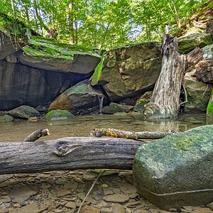 Deer Lick Cave Falls