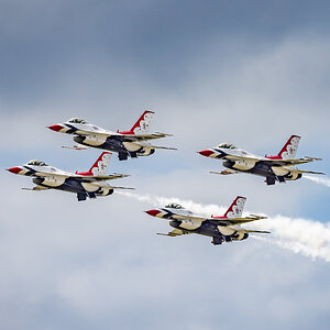 USAF Thunderbirds, Great Texas Air Show, Randolph AFB