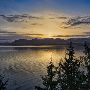 Sunrise in Ketchikan, Alaska