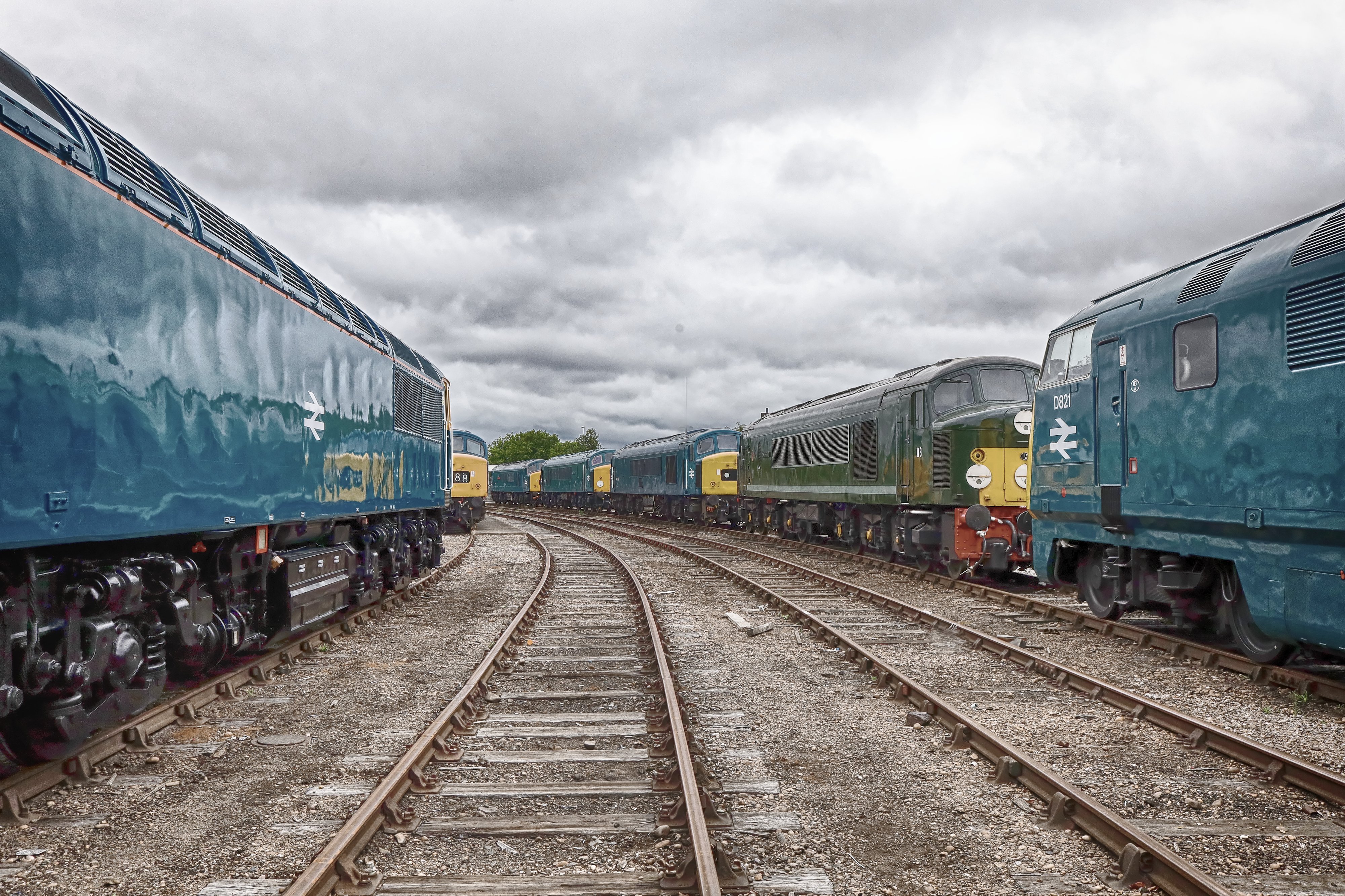 Alstom locomotive works Derby