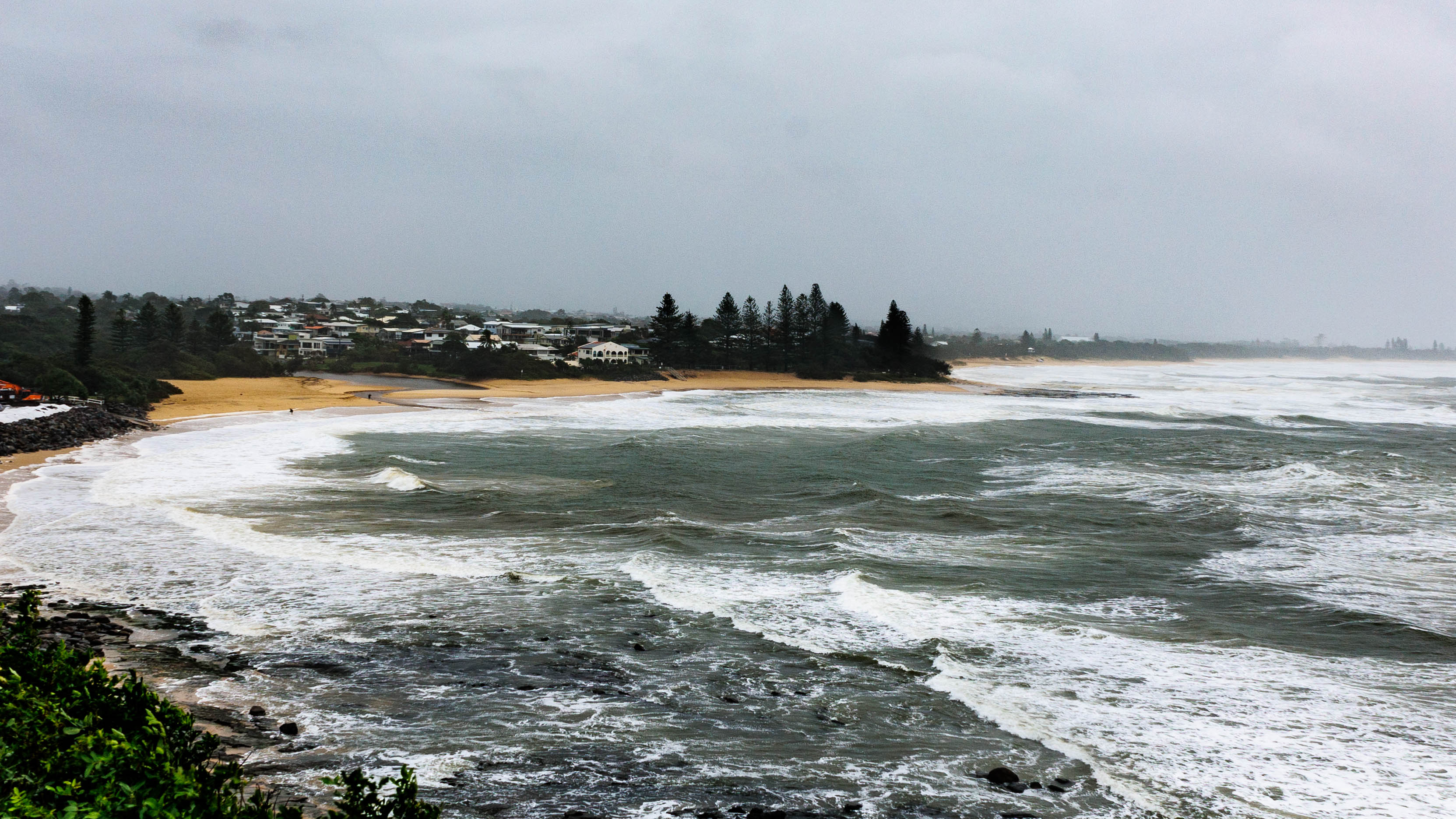 BEACHES IN THE RAIN---SUNSHINE COAST AUSTRALIA