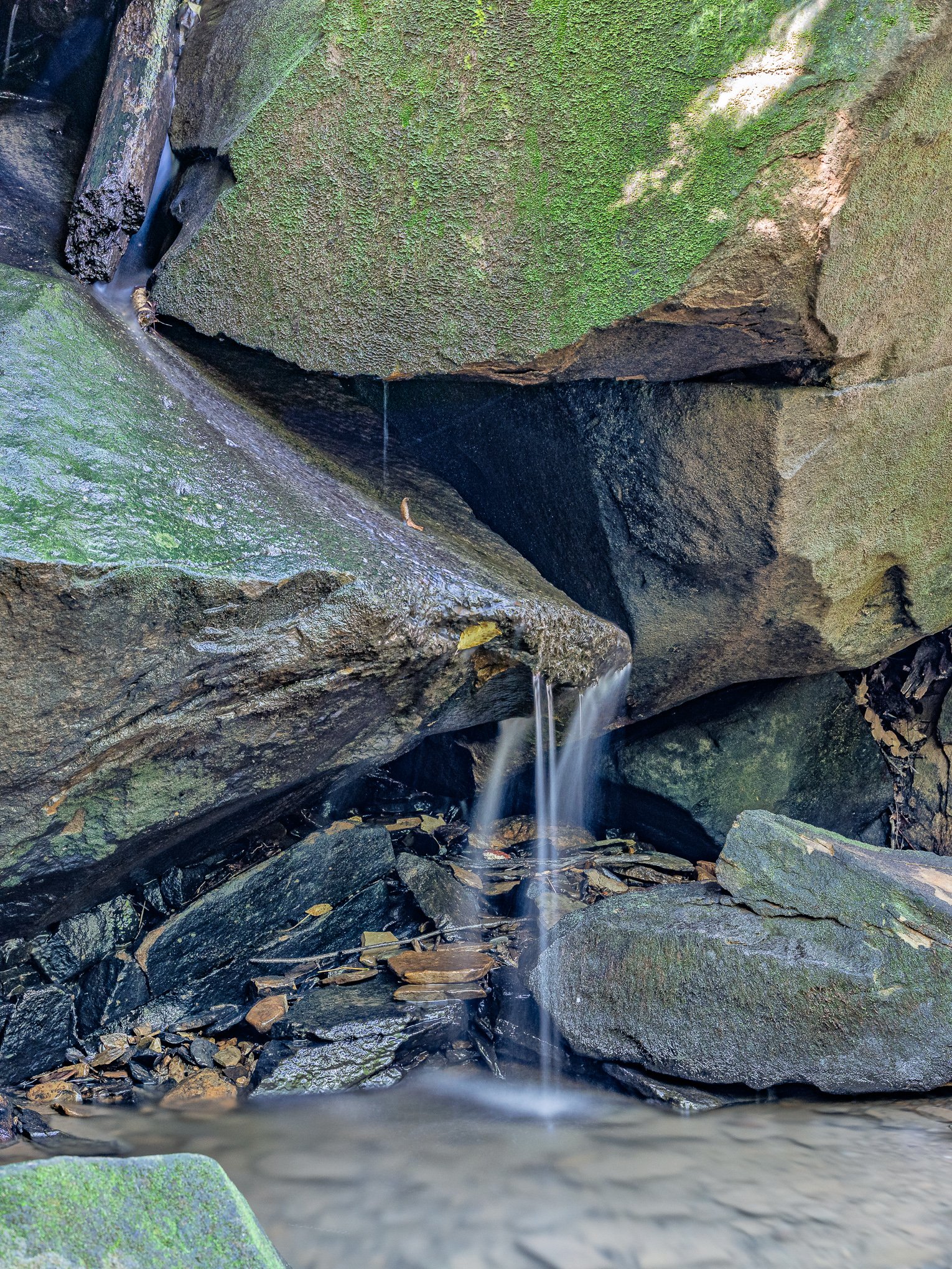 Deer Lick Cave Falls