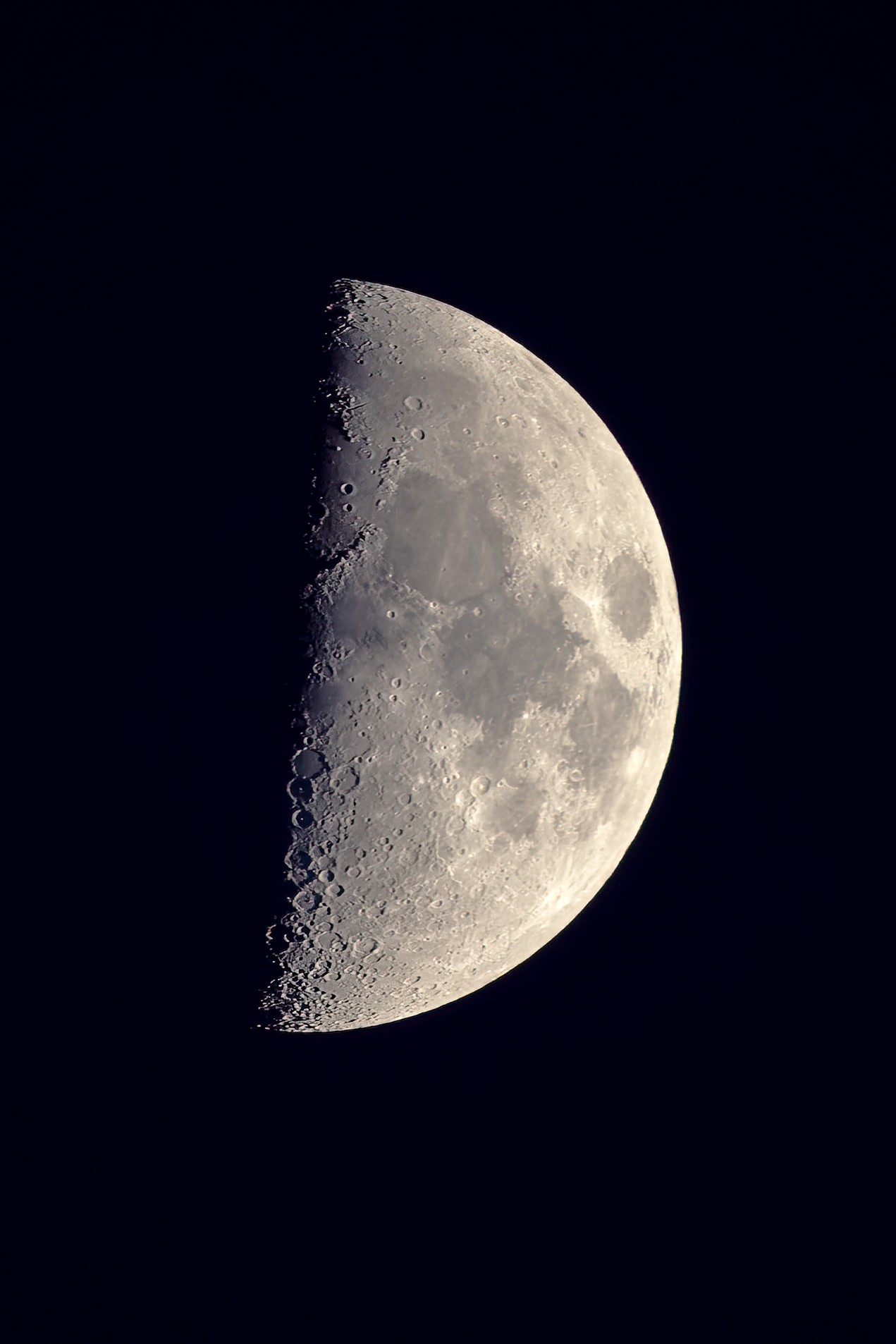 My first attempt at photographing the moon.