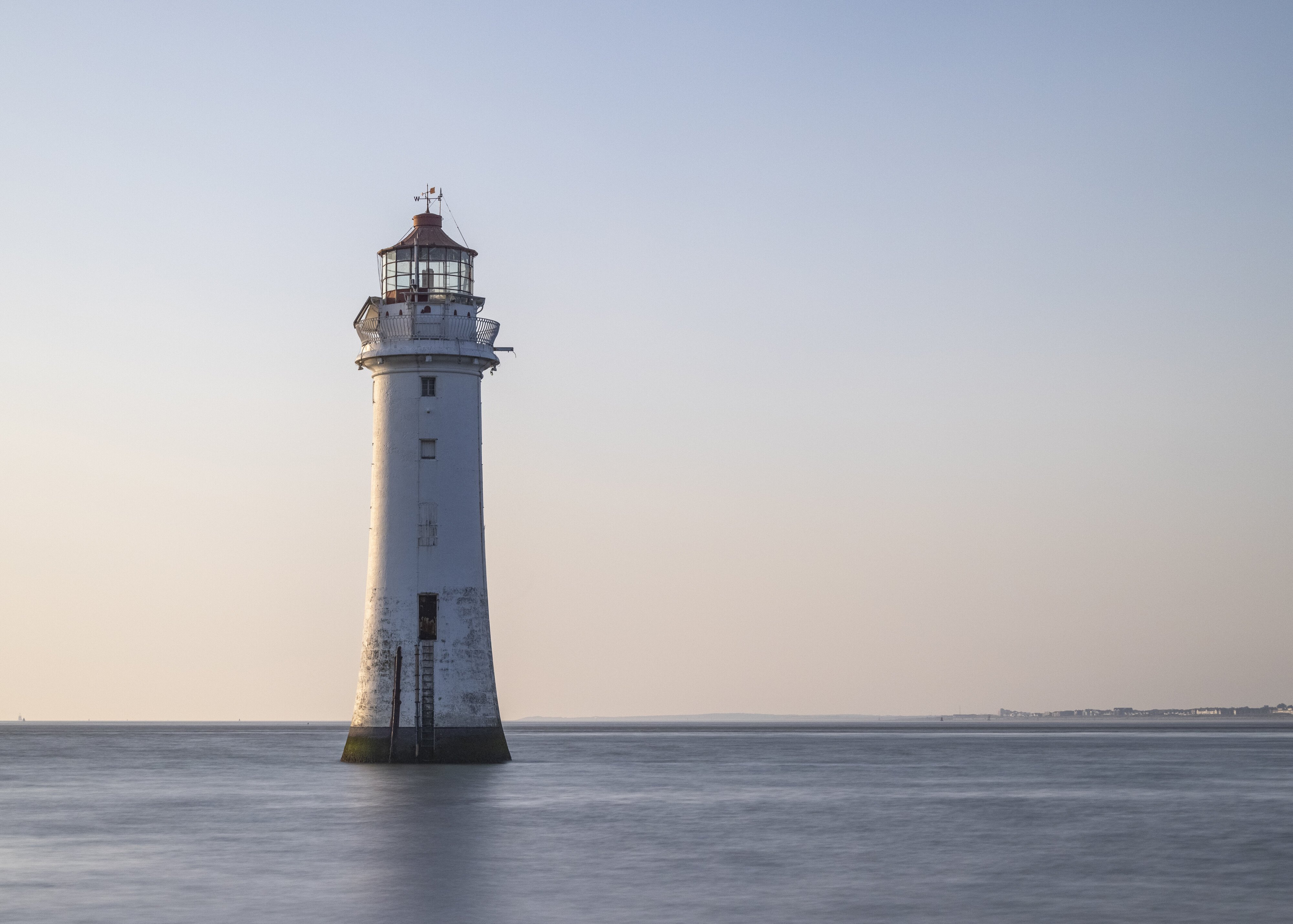 New Brighton Lighthouse - River Mersey, Liverpool, UK