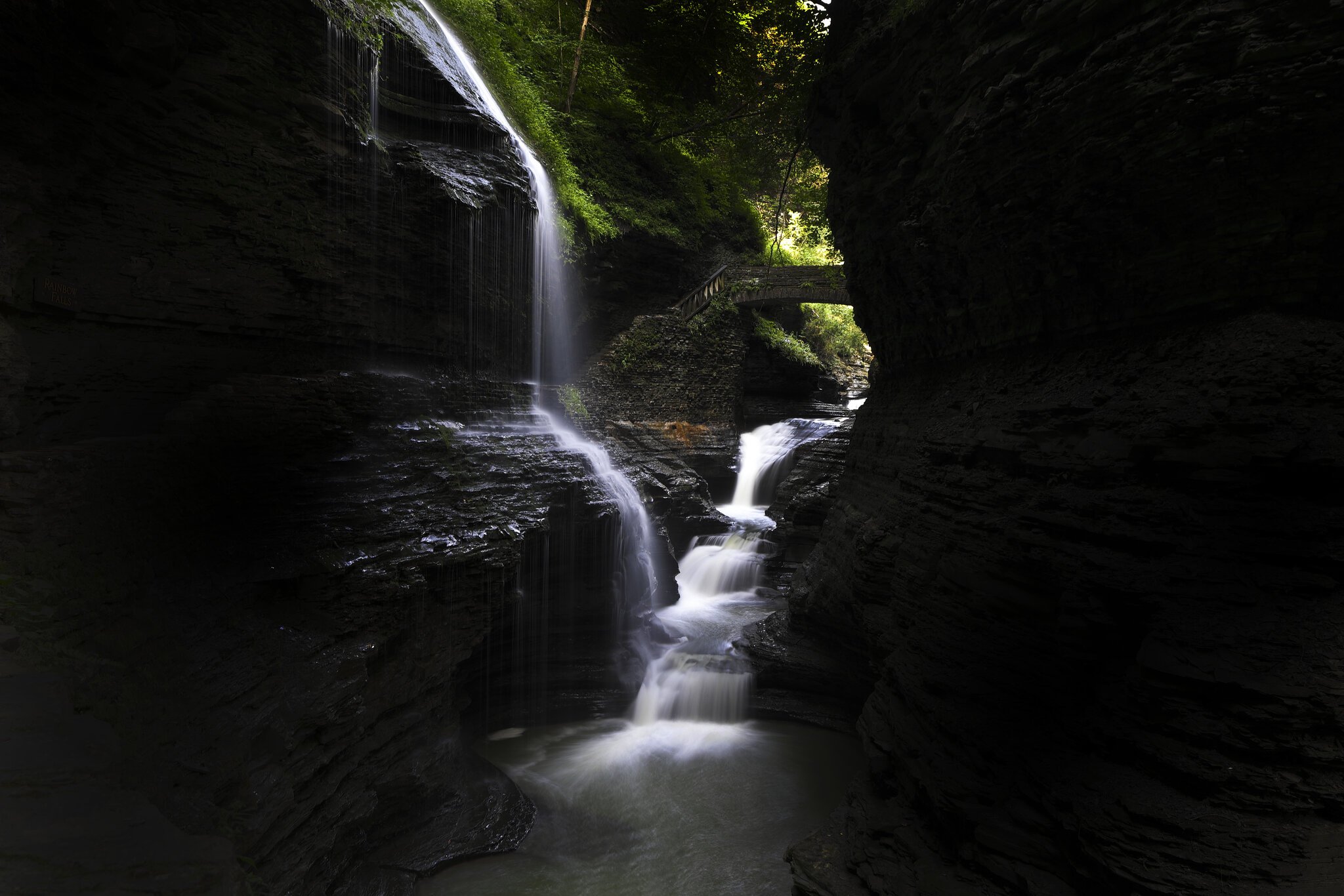 Rainbow Falls, Watkins Glen State Park, New York