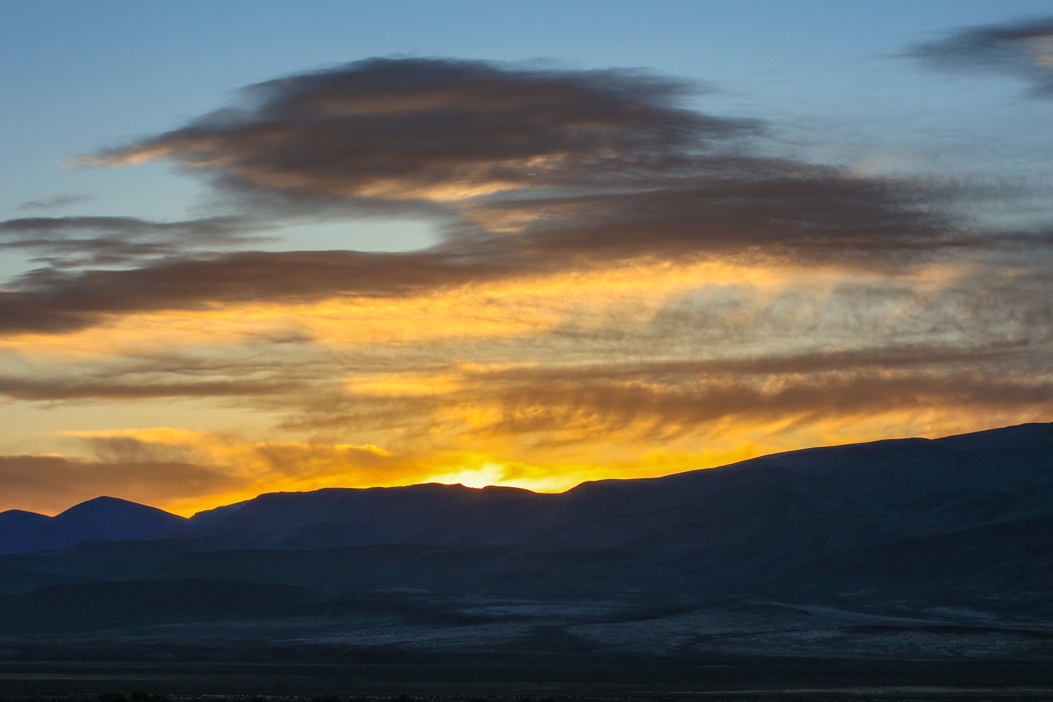 Sunrise over the Black Rock Range 4.22.21