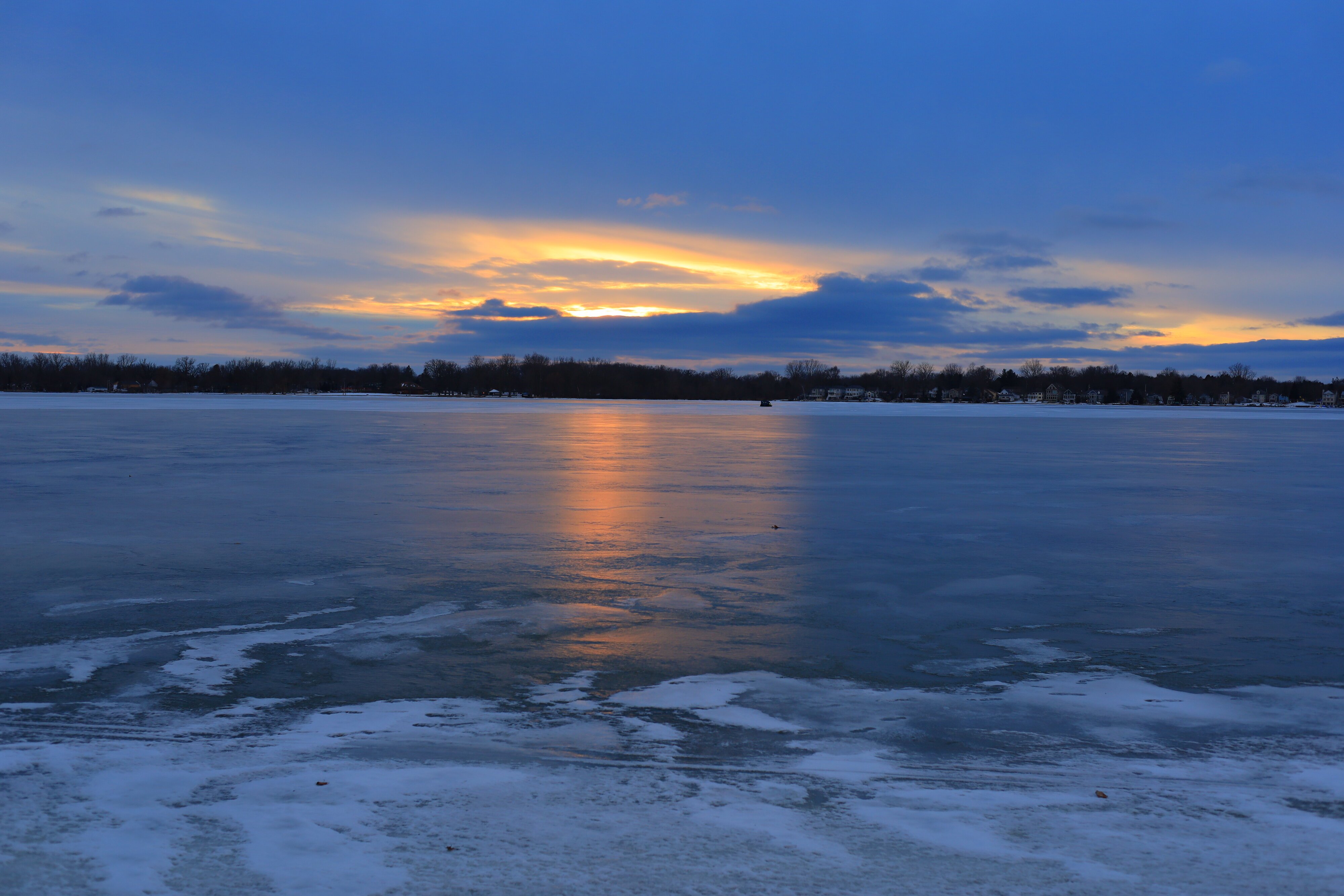 Winter Sky & Ice